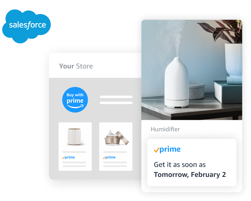 Buy with Prime for Salesforce Commerce Cloud